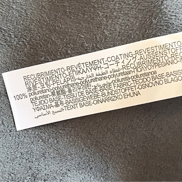 Zara Black Faux Leather Leggings With Front Zipper Size L - Picture 13 of 15